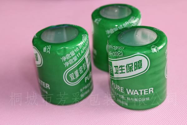 胶帽型收缩膜标签